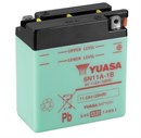 Yuasa 6 Volt Startbatteri 6N11A-1B (Uden syre!)